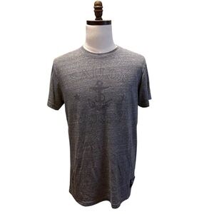 Sailor Jerry T-Shirt Gray Large 1911-1973 "My Work Speaks for Itself" Original